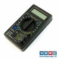 Messgerät Digital Multimeter DT-830B Schwarz