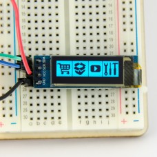 OLED Display Blau I2c 128x32 0.91’’