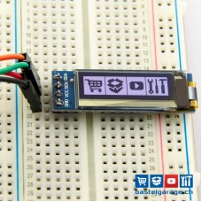 OLED Display Weiss I2c 128x32 0.91’’