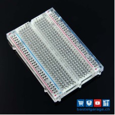 Half-Size Breadboard Transparent ZY-60