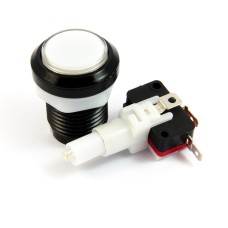 Arcade Taster Button beleuchtet 33mm - Weiss