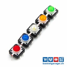 LED Taster / Button Set 5 Stück