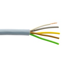 Kabel 5x0.75mm² AWG20 GRAU LIYY