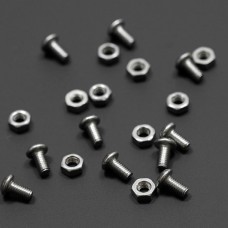 10 Stück M3x6mm Linsenkopfschrauben Set rostfrei Inox