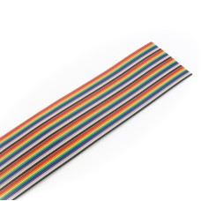 Flachkabel IDC FC Regenbogen 40p 28AWG