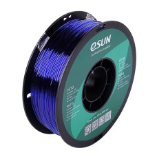 PETG Blau Transparent Filament 1.75mm 1Kg eSun