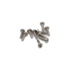 10 Stück M1.6x5mm Linsenkopfschrauben Set rostfrei  